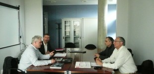 Meeting rover team with Mr. Jordi MorÃ© (Maxon)